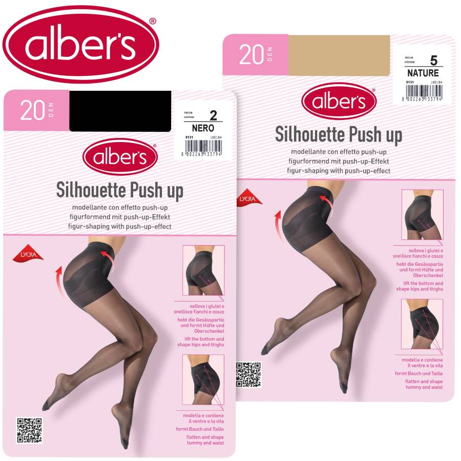 ŽENSKE ČARAPE SILHOUETTE PUSH-UP 20 A0151